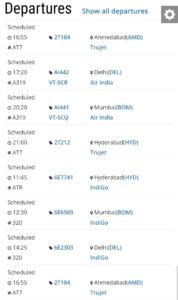 Aurangabad Airport Flights Details 