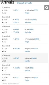 Aurangabad Airport Flights Details 