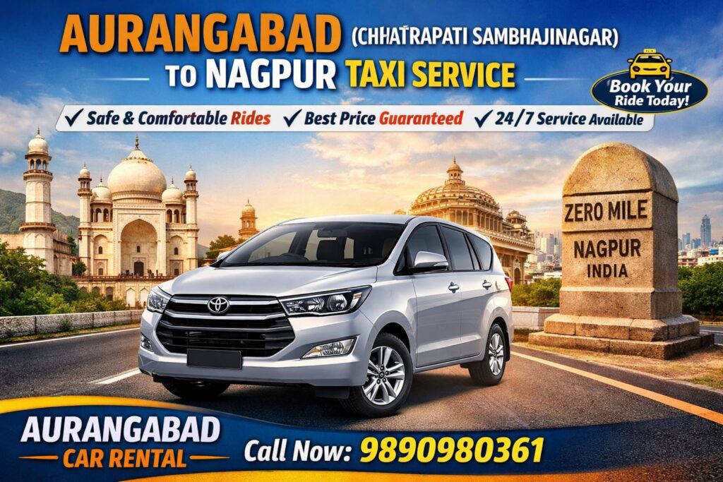 Aurangabad To Nagpur Taxi